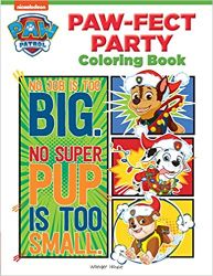 Wonder house Paw FECT Party Colouring Book